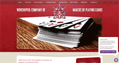 Desktop Screenshot of makersofplayingcards.co.uk